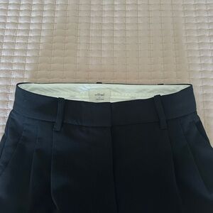 Aritzia Wilfred Black Effortless Pants